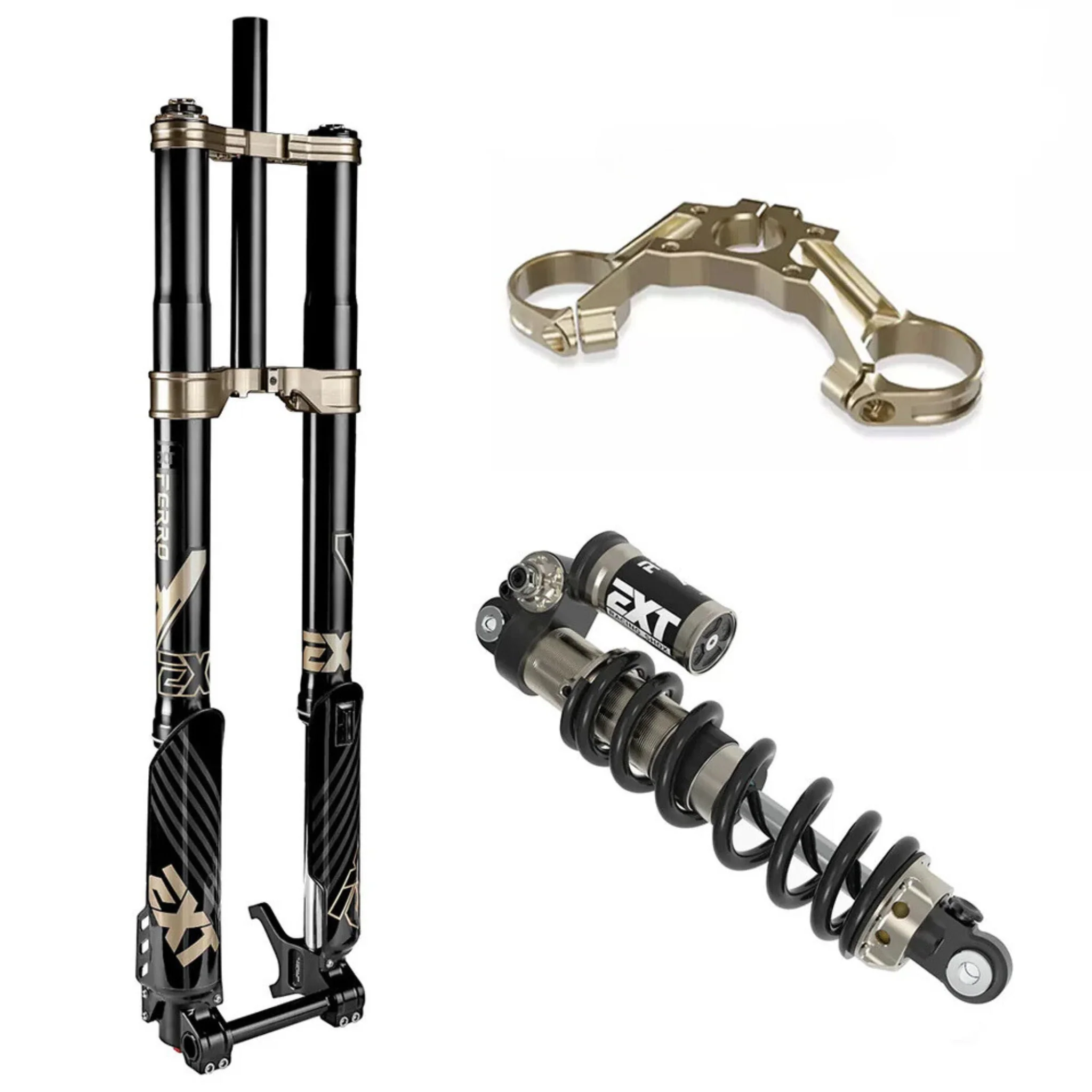 EXT Surron Light Bee/Talaria/E-Ride Pro Ferro Fork And Arma MX Shock Bundle