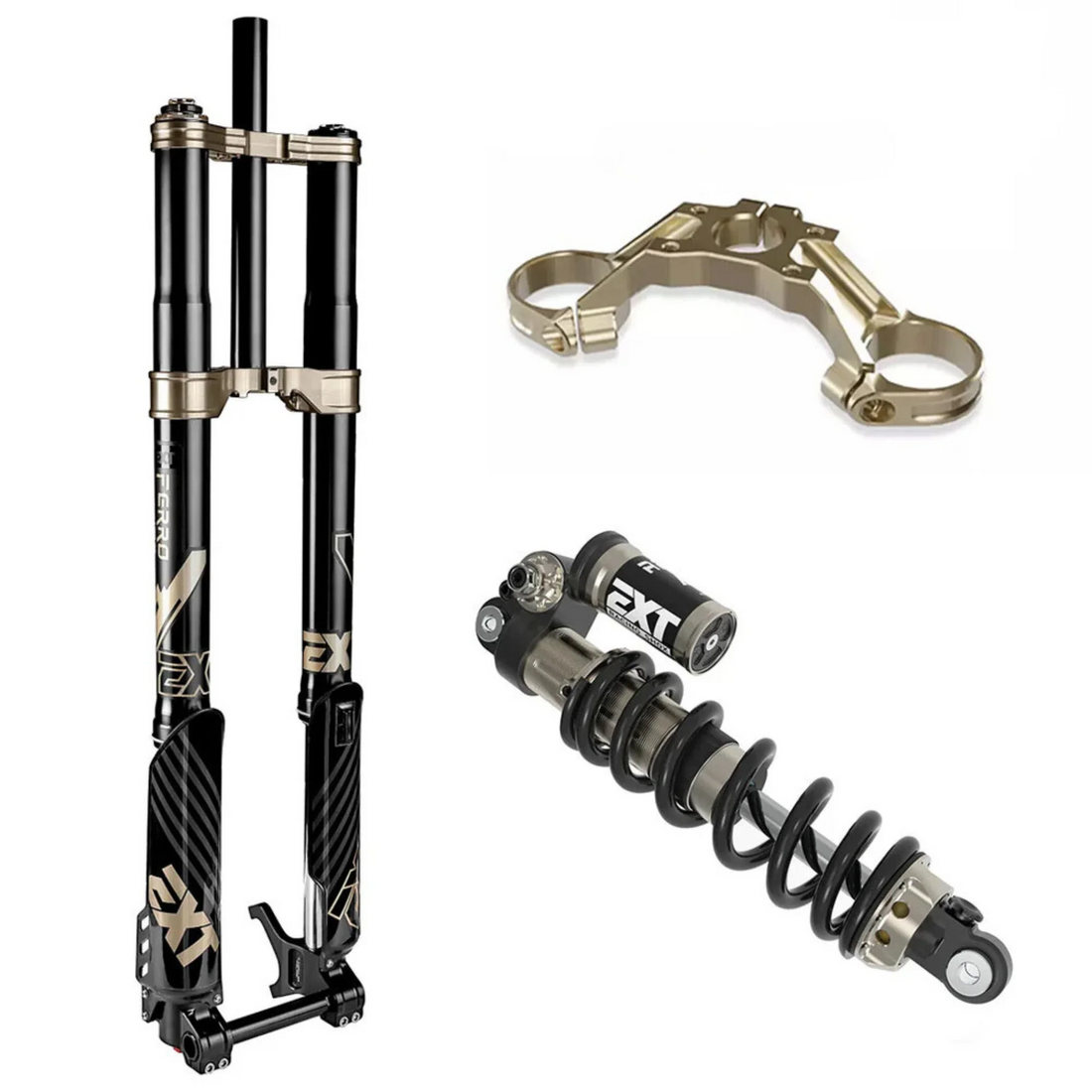 EXT Surron Light Bee/Talaria/E-Ride Pro Ferro Fork And Arma MX Shock Bundle