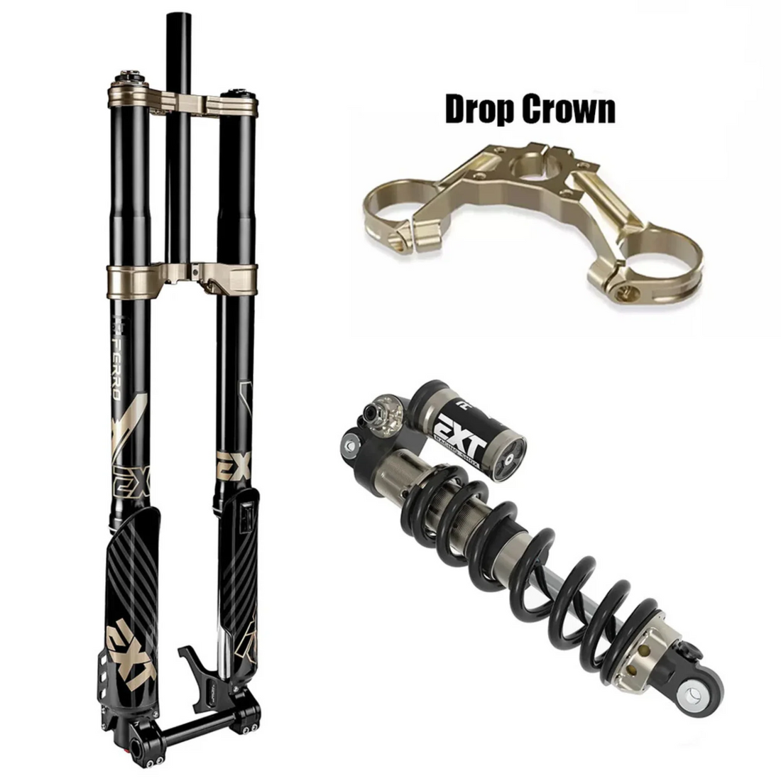 EXT Surron Light Bee/Talaria/E-Ride Pro Ferro Fork And Arma MX Shock Bundle